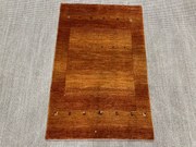 Loribaft Tappeto 120x80 Giallo (Iran) Annodato A Mano