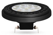 Lampadina LED ECOLINE AR111 G53/12W/12V 4000K 30° nero - Brilagi