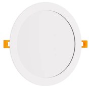 Pannello LED Rotondo 20W, 2.000lm, no Flickering, Foro Ø203-210mm Colore  Bianco Naturale 4.000K