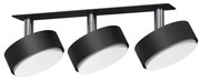 Brosline 3262 - Faretto da incasso per controsoffitto DROP 3xGX53/9W/230V nero