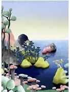 Christian Lacroix Carta da parati panoramica Its Paradise - Agate