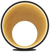 Searchlight EU36301-1BK - Lampada da tavolo LED dimmerabile CURIO LED/11W/230V marrone