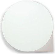 Mobile per bagno grigio tortora in metallo da appendere/con specchio 55x55 cm Sonnet – Spinder Design