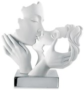 BONGELLI PREZIOSI Statua Bacio coppia collezione Face mis. 34 x h 30