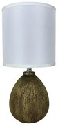 Lampada da tavolo Versa Lua 25 W Marrone Ceramica 11 x 28 x 11 cm