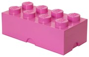 Scatola portaoggetti rosa scuro - LEGO®