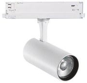 Proiettore Fox Alluminio-Materie Plastiche Bianco Led 25W 3000K Cri90 1-10V