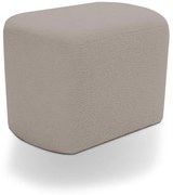 Pouf design ESTRELA 43x63 cm beige