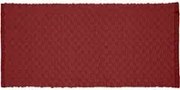 Tappeto bagno ciniglia 60x130 cm Mineral Red
