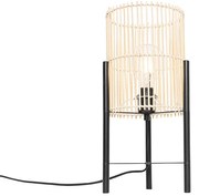 Lampada da tavolo scandinava in bambù - Natasja