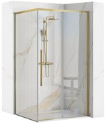 Cabina doccia SOLAR GOLD Brush 90x90