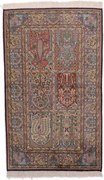 Cashmere Silk Tappeto 90 x 160 (Indian) Annodato A Mano