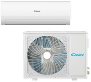 Condizionatore a muro monosplit inverter CANDY Pura 9000 BTU classe raffreddamento A++, classe di riscaldamento A+, bianco