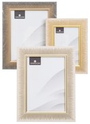 Cornici da appoggio/parete in plastica di colore marrone-naturale in set da 3 19x24 cm - Casa Selección