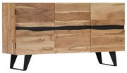 Credenza 150x40x79 cm in legno massello di acacia