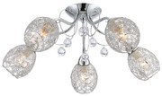 Globo 56689-5 - Lampadario a plafone KORDULA 5xE14/40W/230V