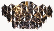 Plafoniera di design in vetro Monarque