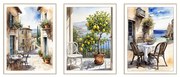 Quadri in set di 3 30x40 cm Tuscany
