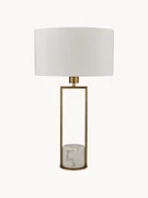 Lampada da tavolo con base in marmo Quebec