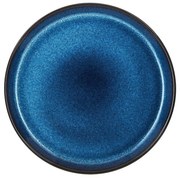 Piatto da dolce nero/blu in gres ø 21 cm Gastro Dark Blue/Black – Bitz
