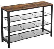 Scarpiera DAVOR marrone/nera