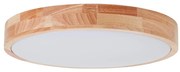Brilliant - Plafoniera LED SLIMLINE LED/22W/230V Ø 39 cm, legno di gomma