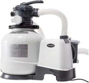 POMPA CON FILTRO A SABBIA PER PISCINE FINO A 54.368 LITRI peso kg.22,60 (26648) INTEX