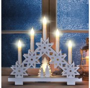 Brilagi - Candelabro natalizio a LED 5xLED/2xAA