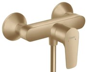 Rubinetto per doccia getto laminare cristallino monocomando Talis E bronzo satinato HANSGROHE