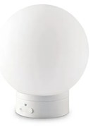 Lampada Da Scrivania Moderna Sun Metallo Bianco Led 5,5W 3000K Luce Calda