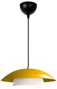 Lampadario a cavo MOONLIGH 1xE27/40W/230V giallo