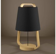 Eglo 390187 - Lampada da tavolo CAMALOZA 1xE27/40W/230V nero