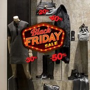 Insegna Black Friday | Vetrofania