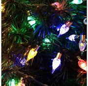 Catena luminosa natalizia LED per esterni LINE, 200 LED, 12,75 m, IP44, multicolore