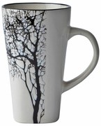 Tazza in gres bianco, 500 ml Winter Tree - Villa Collection