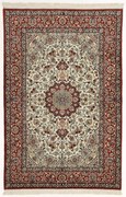 Isfahan Tappeto 110x170 (Iran) Annodato A Mano