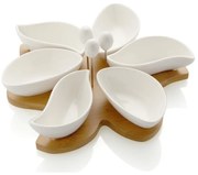 Ciotola da portata Tranches, 23,5 x 26 cm Hors D'Ouvre - Brandani