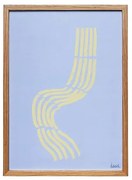 Hello Frame 30x42 Nature - Hübsch
