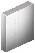 Pensile bagno Jnka specchio in vetro SENSEA, 2 ante apertura da destra e sinistra P 14 x L 70 x H 75 cm