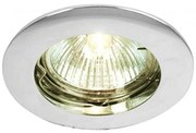 Deko-Light 120018 - Lampada da incasso RUND 1xGU5,3-MR16/35W/12V cromo lucido