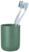 Tazza in ceramica verde per spazzolini da denti Olinda - Allstar