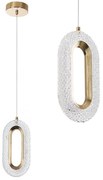 Lampadario a Sospensione in Cristallo G113-1CP GOLD