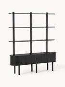 Scaffale con frontale rigato Calary