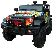 Auto fuoristrada a batteria per bambini JEEP giallo