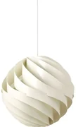 Turbo Lampada a Sospensione Ø62 Lucido Alabastro Bianco/Bianco - GUBI