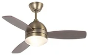 Ventilatore da soffitto bronzo con telecomando - Rotar