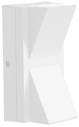 Applique Led da parete Kappa 10W Bianco IP65 CCT temperatura colore regolabile Novaline