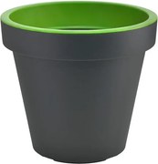 Vaso in plastica ø 29,5 cm Metro Twist - Gardenico
