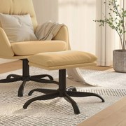 Sgabello Crema 60x60x36 Cm İn Microfibra /