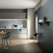 Love "Splash" Blue Rett.35x100.